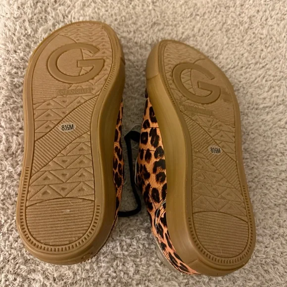 GBG Los Angeles Leopard Print Sneakers with Black Accents, Size 8.5 - Picture 6 of 6